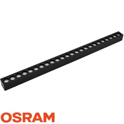 Φωτιστικό LED 24W 48V 2400lm 24° 45cm CCT Slim Μαγνητικής Ράγας 93US0824CCT/BL